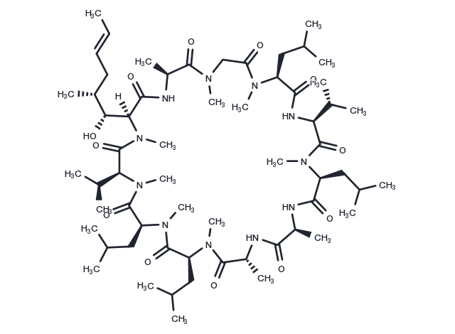 Cyclosporin B Chemical Structure