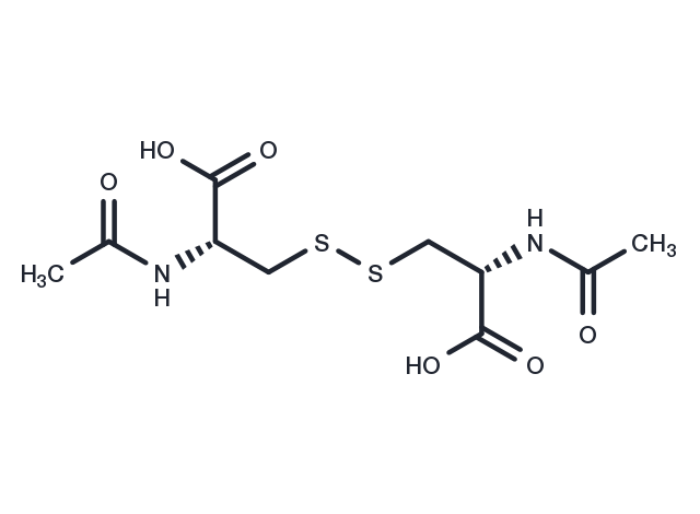 N,N'-Diacetyl-L-cystine Chemical Structure