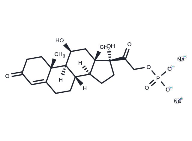 Hydrocortisone phosphate sodium Chemical Structure