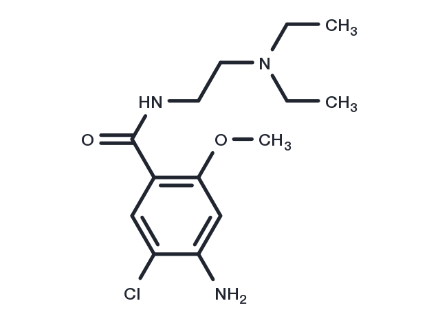Metoclopramide Chemical Structure