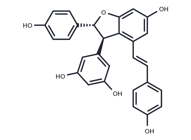 ε-​Viniferin Chemical Structure
