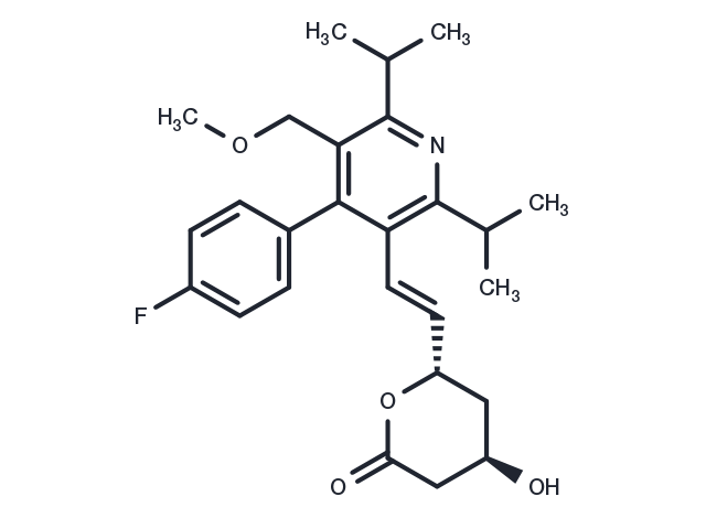 Cerivastatin lactone Chemical Structure