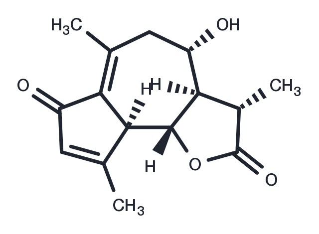 Desacetylmatricarin Chemical Structure