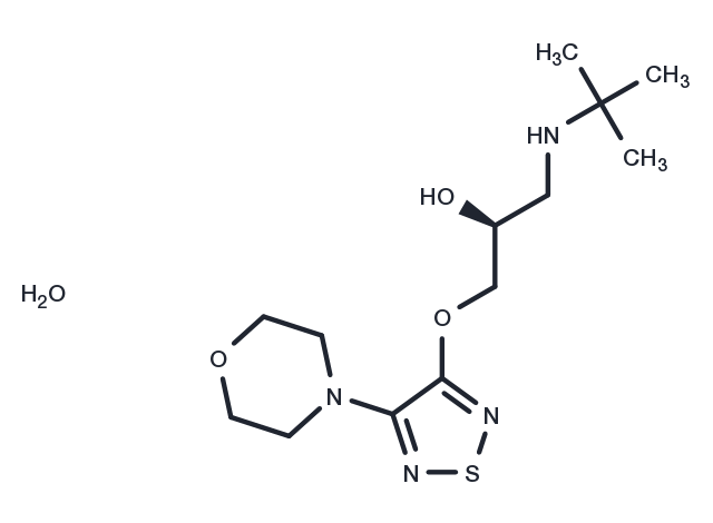 (-)-S-Timolol Chemical Structure