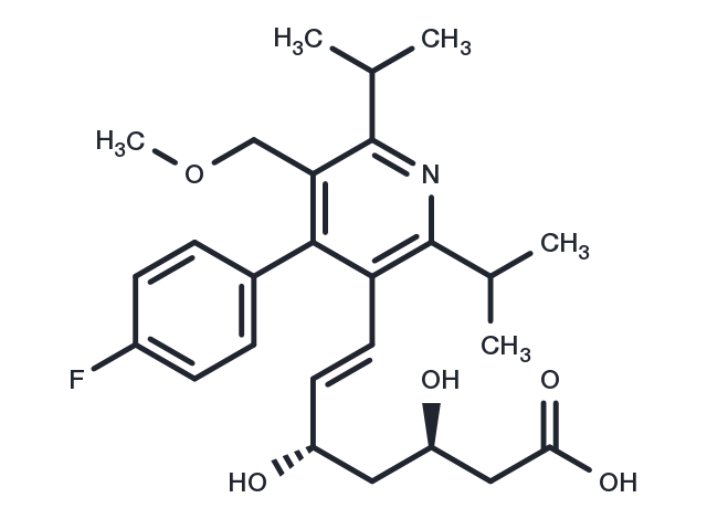 Cerivastatin Chemical Structure