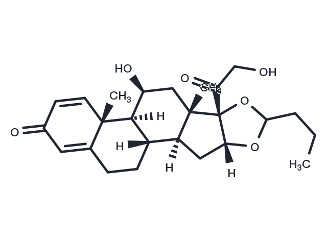Budesonide Chemical Structure