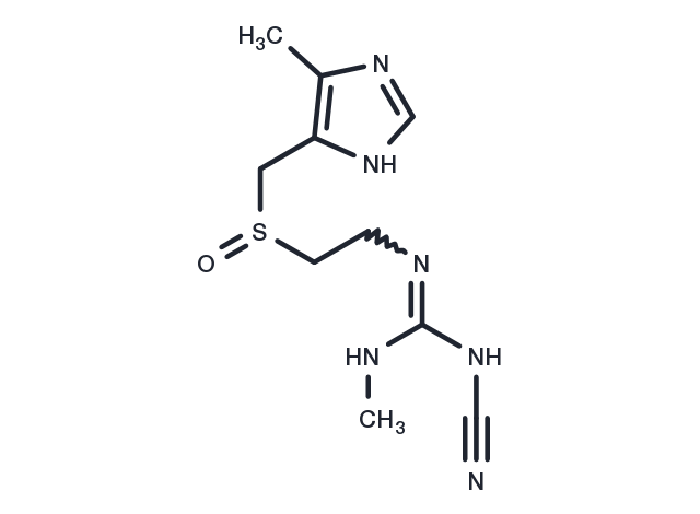 Cimetidine sulfoxide Chemical Structure