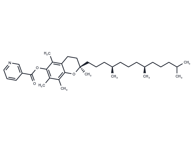 Tocopherol nicotinate Chemical Structure