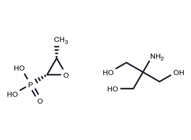 Fosfomycin Tromethamine Chemical Structure