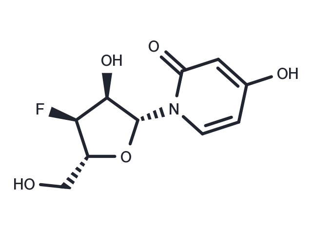 3’-Deoxy-3’-flluoro-3-deazauridine Chemical Structure