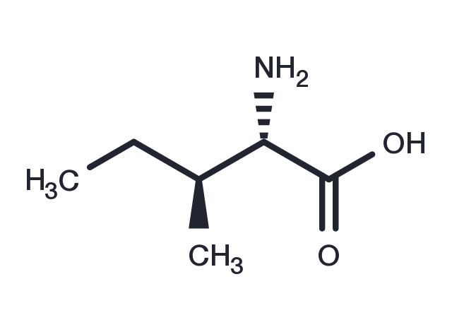 L-Isoleucine Chemical Structure