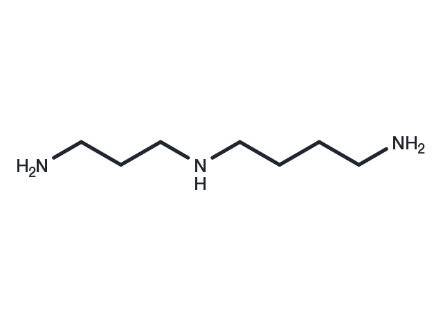 Spermidine Chemical Structure