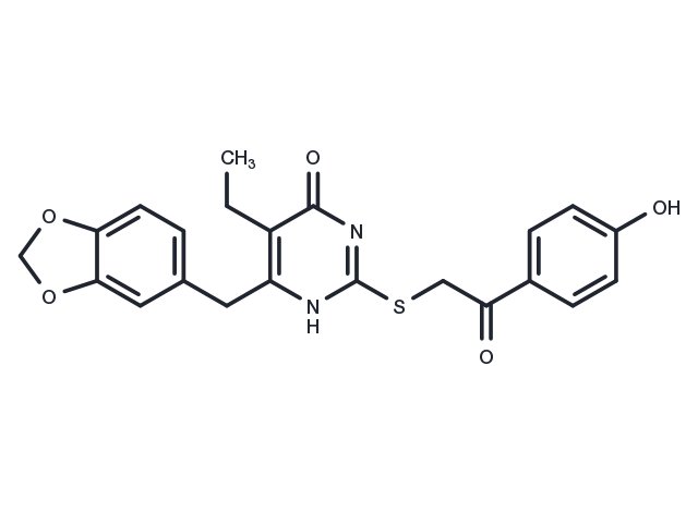 HIV-1 inhibitor-42 Chemical Structure