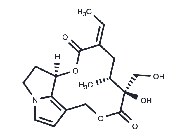 Dehydroretrorsine Chemical Structure
