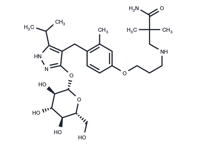 Mizagliflozin Chemical Structure