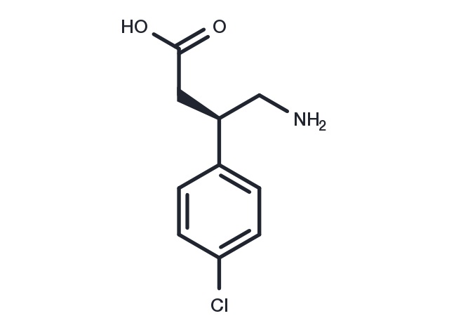 (R)-baclofen Chemical Structure