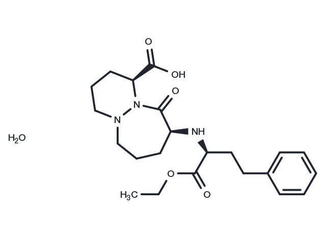 Cilazapril Monohydrate Chemical Structure