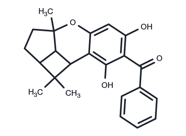 Clusiacyclol A Chemical Structure