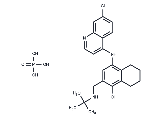 Naphthoquine phosphate Chemical Structure