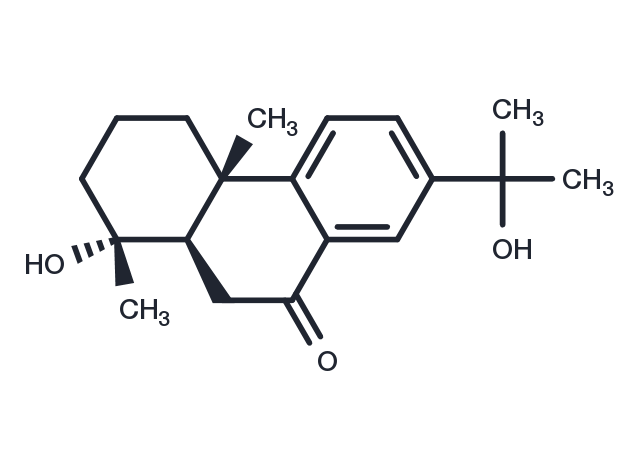 18-Nor-4,15-dihydroxyabieta-8,11,13-trien-7-one