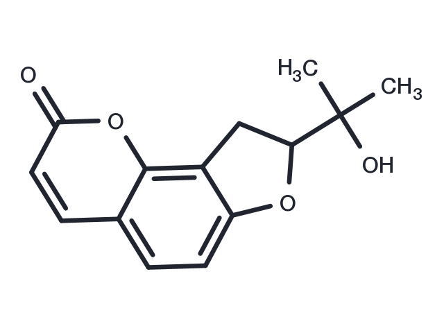 (±)-Columbianetin Chemical Structure