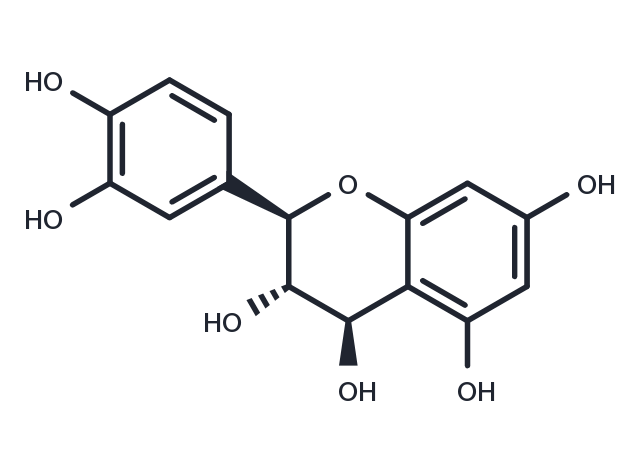 (+)-Leucocyanidin Chemical Structure