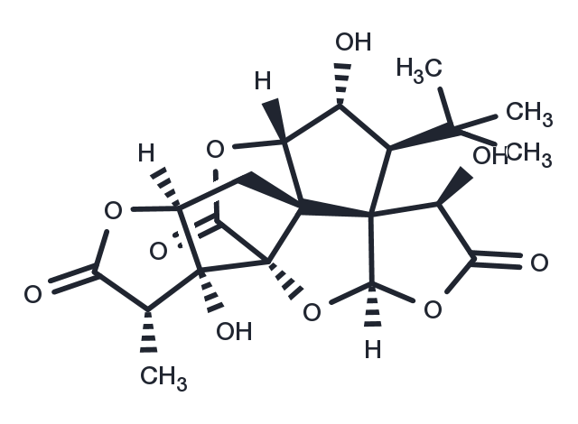 Ginkgolide J Chemical Structure