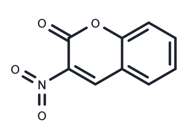 3-Nitrocoumarin Chemical Structure