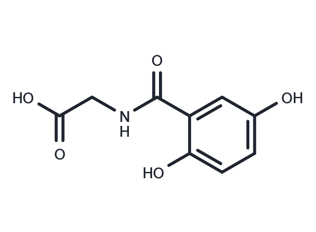 Gentisuric acid Chemical Structure