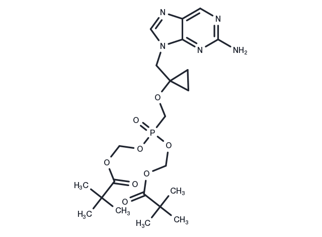 Besifovir Dipivoxil maleate Chemical Structure