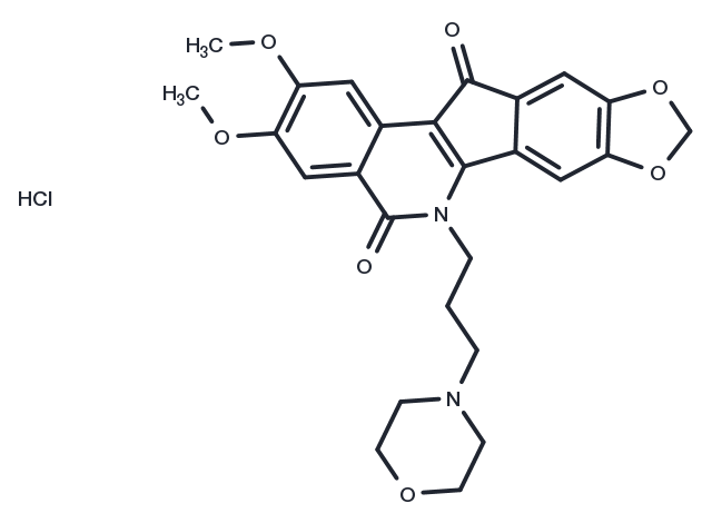 Indotecan hydrochloride Chemical Structure