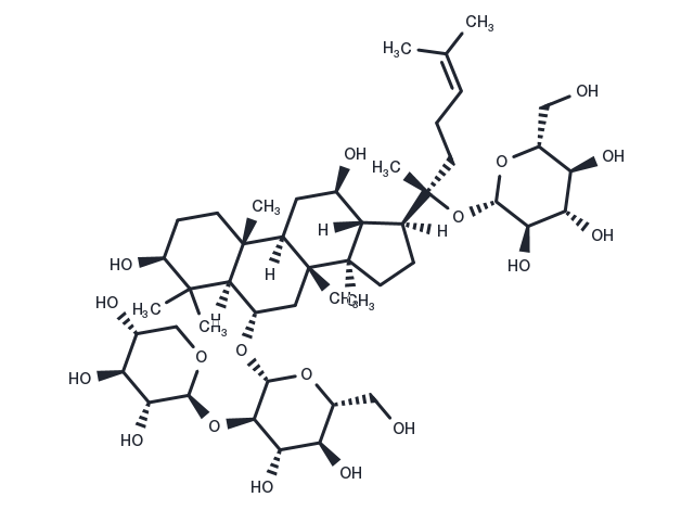 Notoginsenoside R1 Chemical Structure
