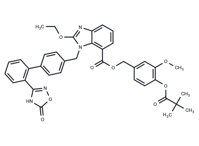 Azilsartan mopivabil Chemical Structure