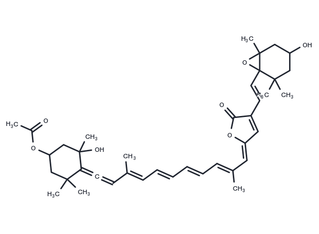 Peridinin Chemical Structure