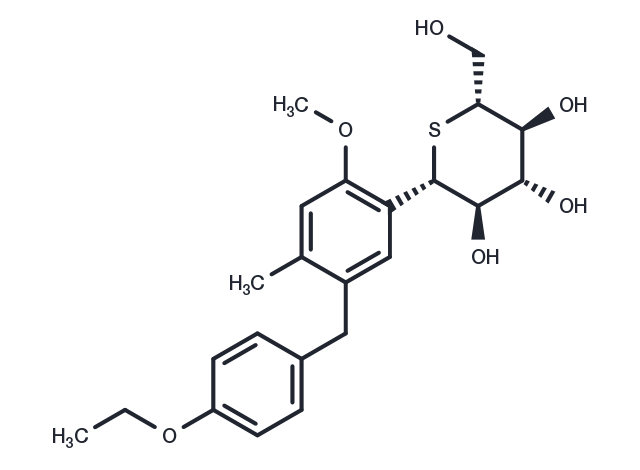 Luseogliflozin Chemical Structure