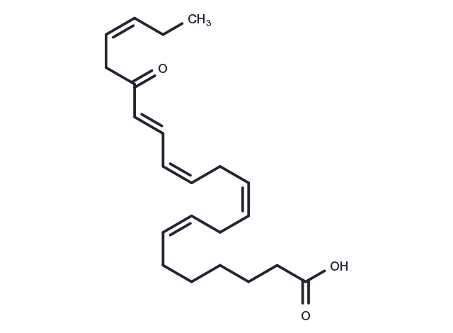 17-oxo-7(Z),10(Z),13(Z),15(E),19(Z)-Docosapentaenoic Acid Chemical Structure