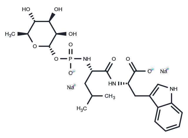 Phosphoramidon Disodium Chemical Structure