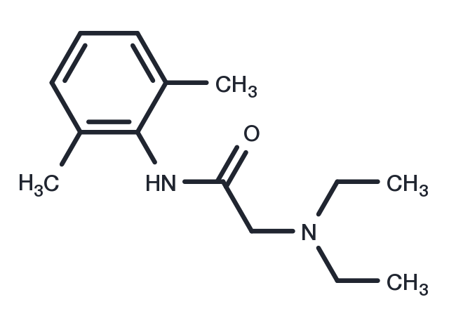 Lidocaine Chemical Structure