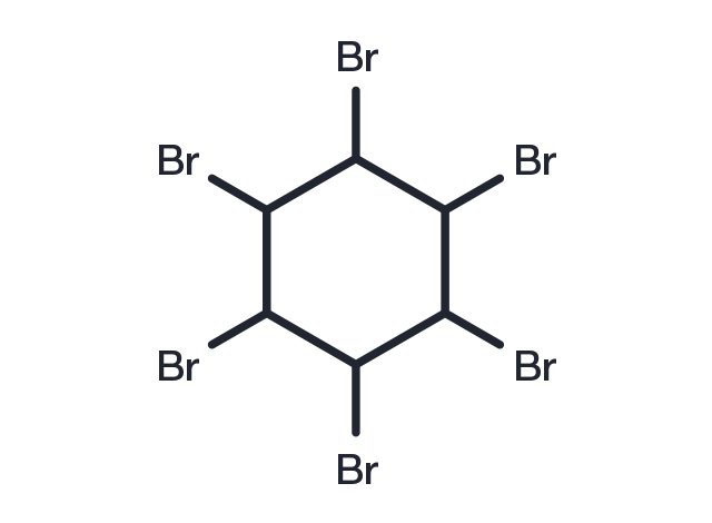 1,2,3,4,5,6-Hexabromocyclohexane Chemical Structure