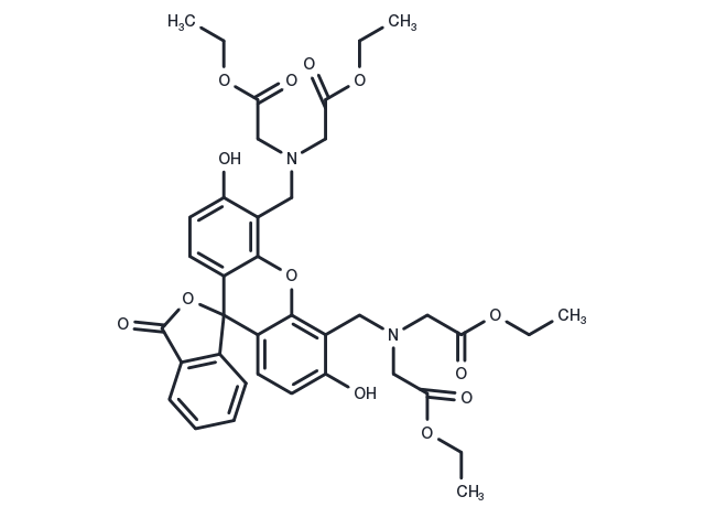 Calcein tetraethyl ester Chemical Structure