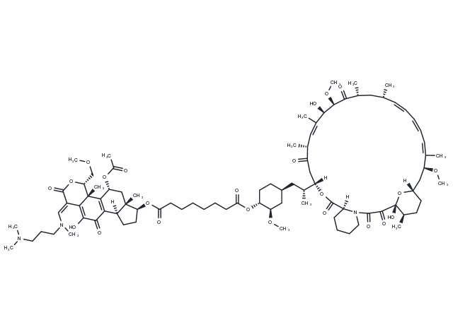 Wortmannin-Rapamycin Conjugate Chemical Structure