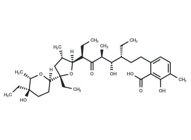 Lasalocid C Chemical Structure