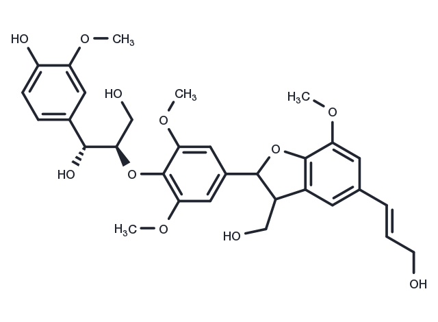 threo-Guaiacylglycerol-β-O-4'-dehydrodisinapyl ether