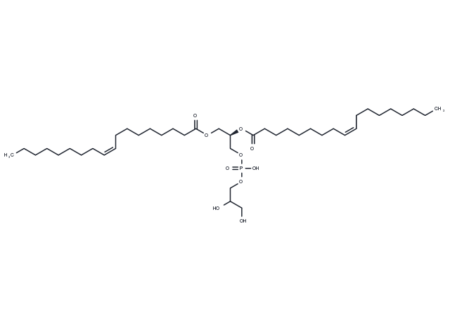 Dioleoylphosphatidylglycerol Chemical Structure