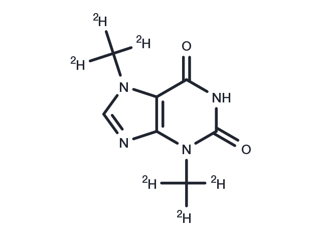 Theobromine-d6 Chemical Structure