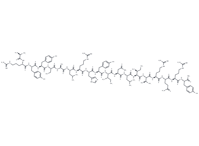 Neuropeptide Y (18-36) (porcine) Chemical Structure