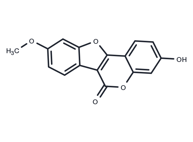4'-O-Methylcoumestrol Chemical Structure
