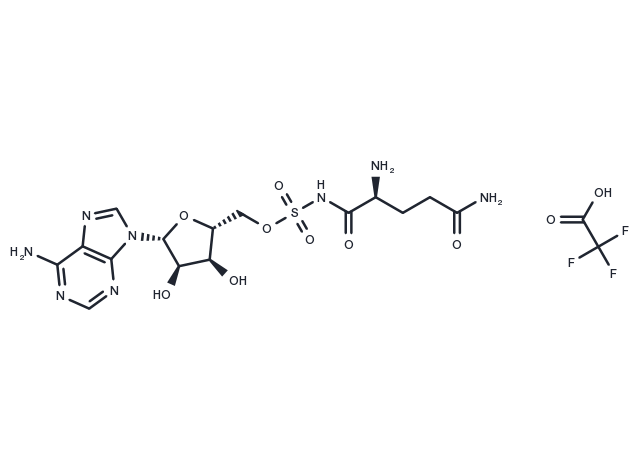 Gln-AMS TFA (209543-57-7 free base) Chemical Structure