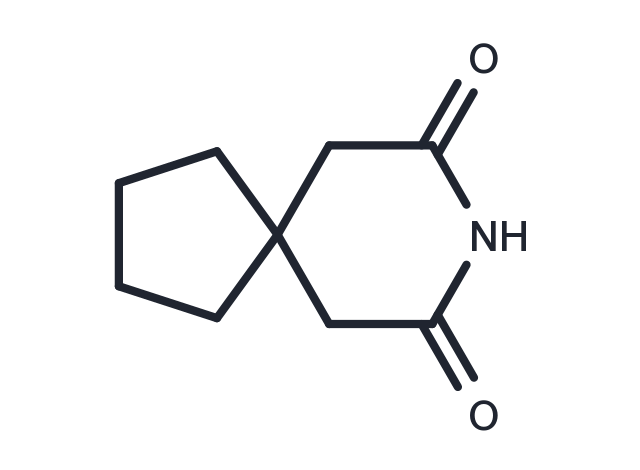 3,3-Tetramethyleneglutarimide Chemical Structure