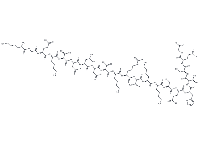 Toxic Shock Syndrome Toxin-1 (TSST-1) (58-78) Chemical Structure